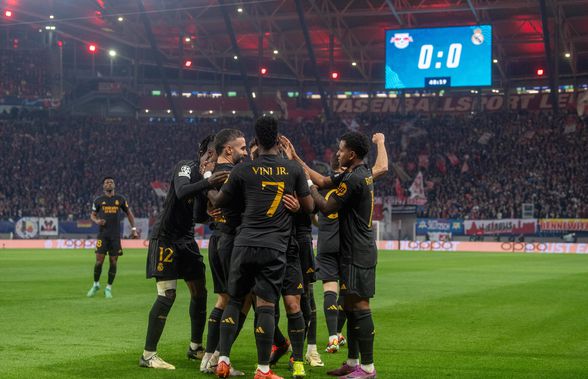 RB Leipzig - Real Madrid 0-1. Ibericii, cu un pas în sferturile Champions League! Înlocuitorul lui Bellingham a decis meciul cu o fază de generic, dar a ieșit accidentat