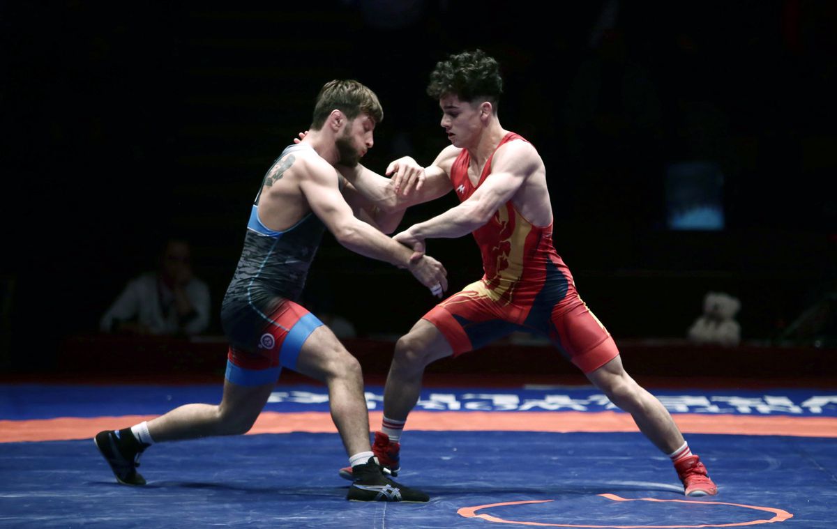 Prima medalie tricoloră la Europenele de lupte de la București » Denis Mihai a repetat bronzul de anul trecut