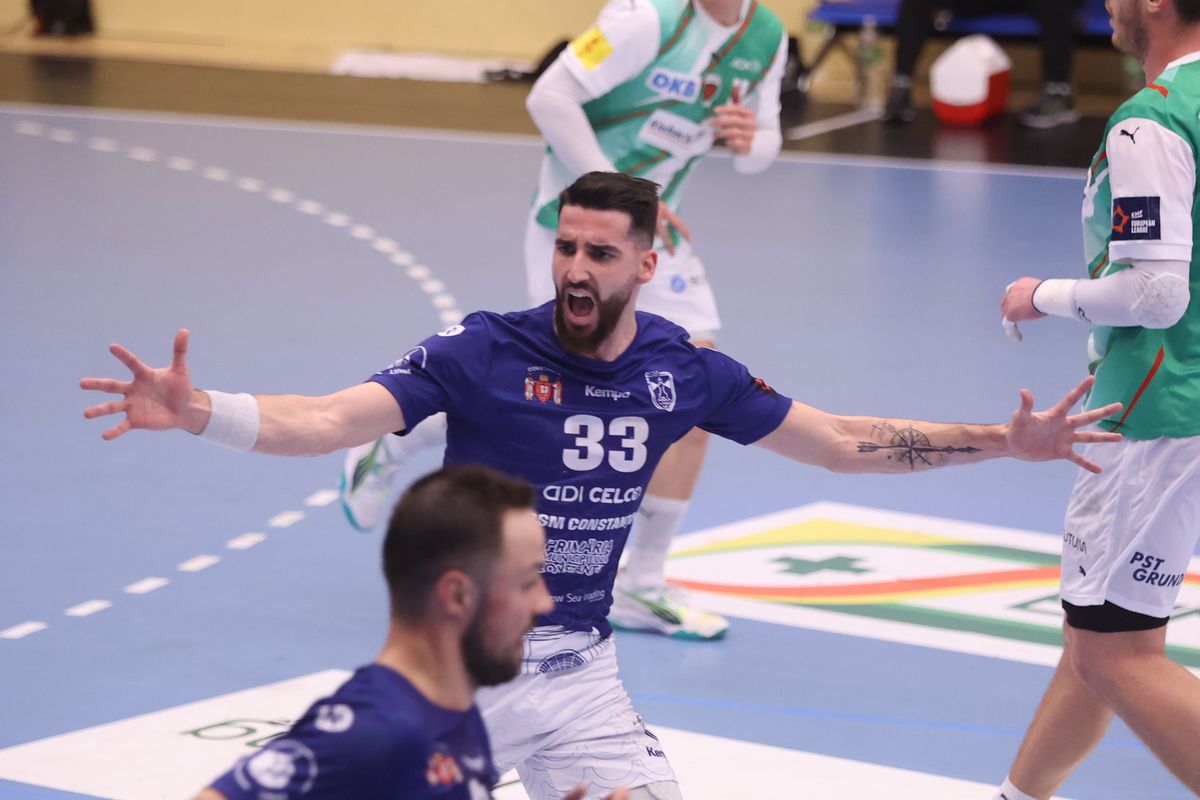 Cele mai spectaculoase imagini din CSM Constanța - Fuchse Berlin / FOTO: Facebook @csmconstantahandbal
