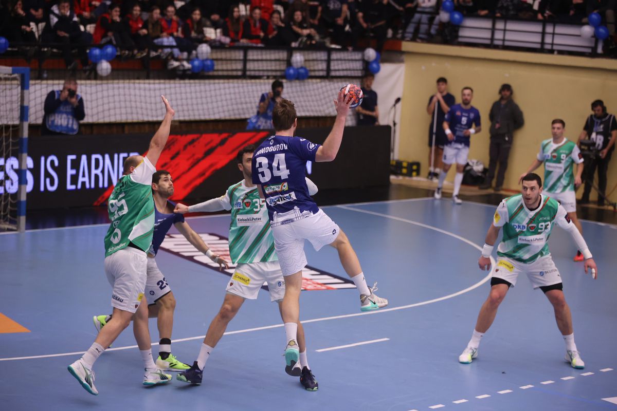 Cele mai spectaculoase imagini din CSM Constanța - Fuchse Berlin / FOTO: Facebook @csmconstantahandbal