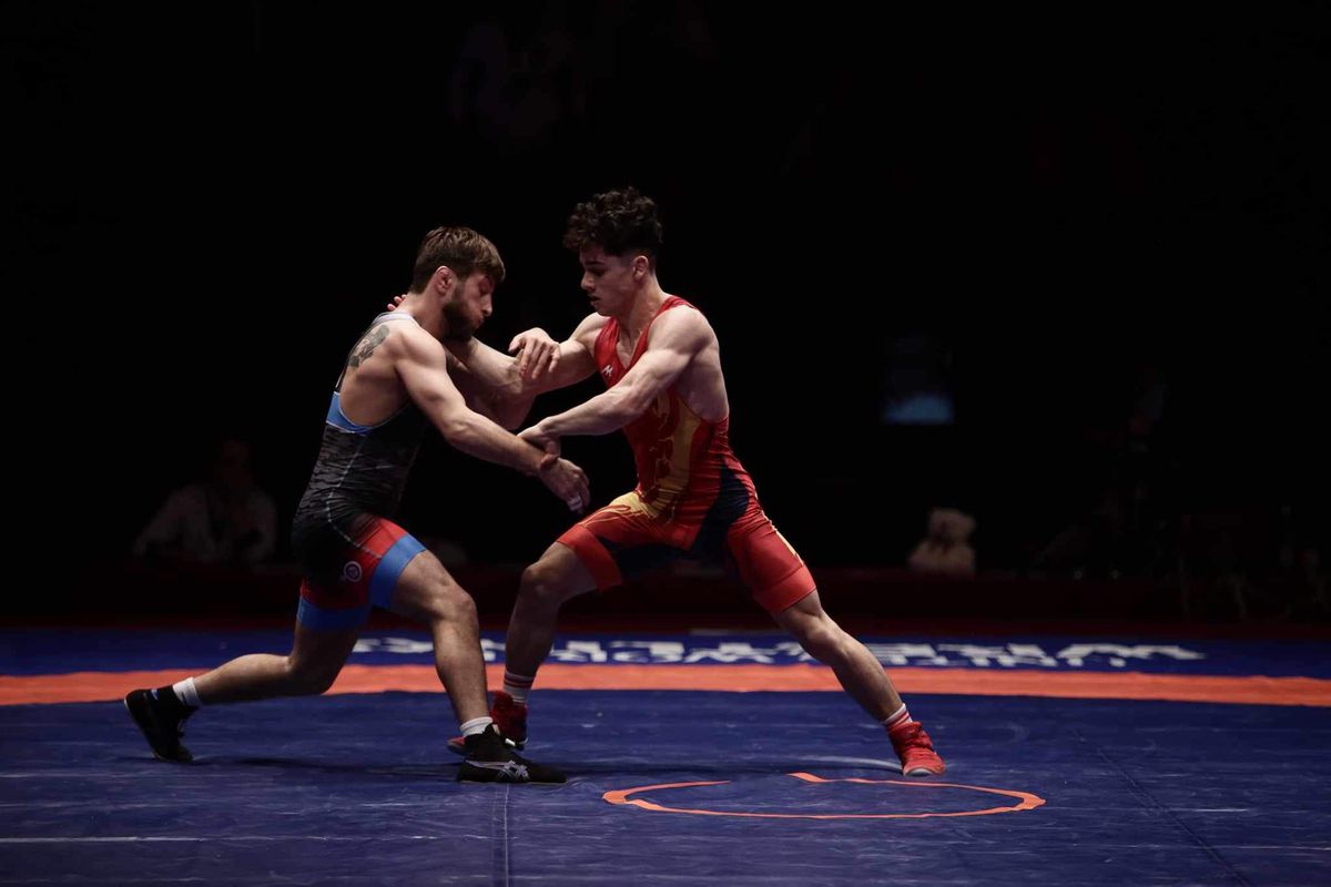 Prima medalie tricoloră la Europenele de lupte de la București » Denis Mihai a repetat bronzul de anul trecut