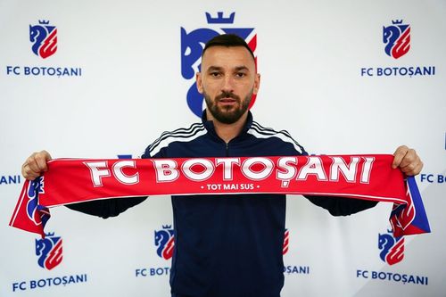 Radoslav Dimitrov s-a întors la Botoșani, foto: facebook FC Botoșani