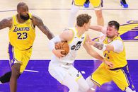 Stupoare în NBA: Lakers-ul lui Luka Doncic s-a împiedicat neașteptat de Utah Jazz