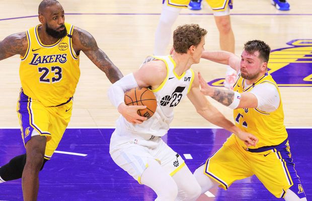 Stupoare în NBA: Lakers-ul lui Luka Doncic s-a împiedicat neașteptat de Utah Jazz