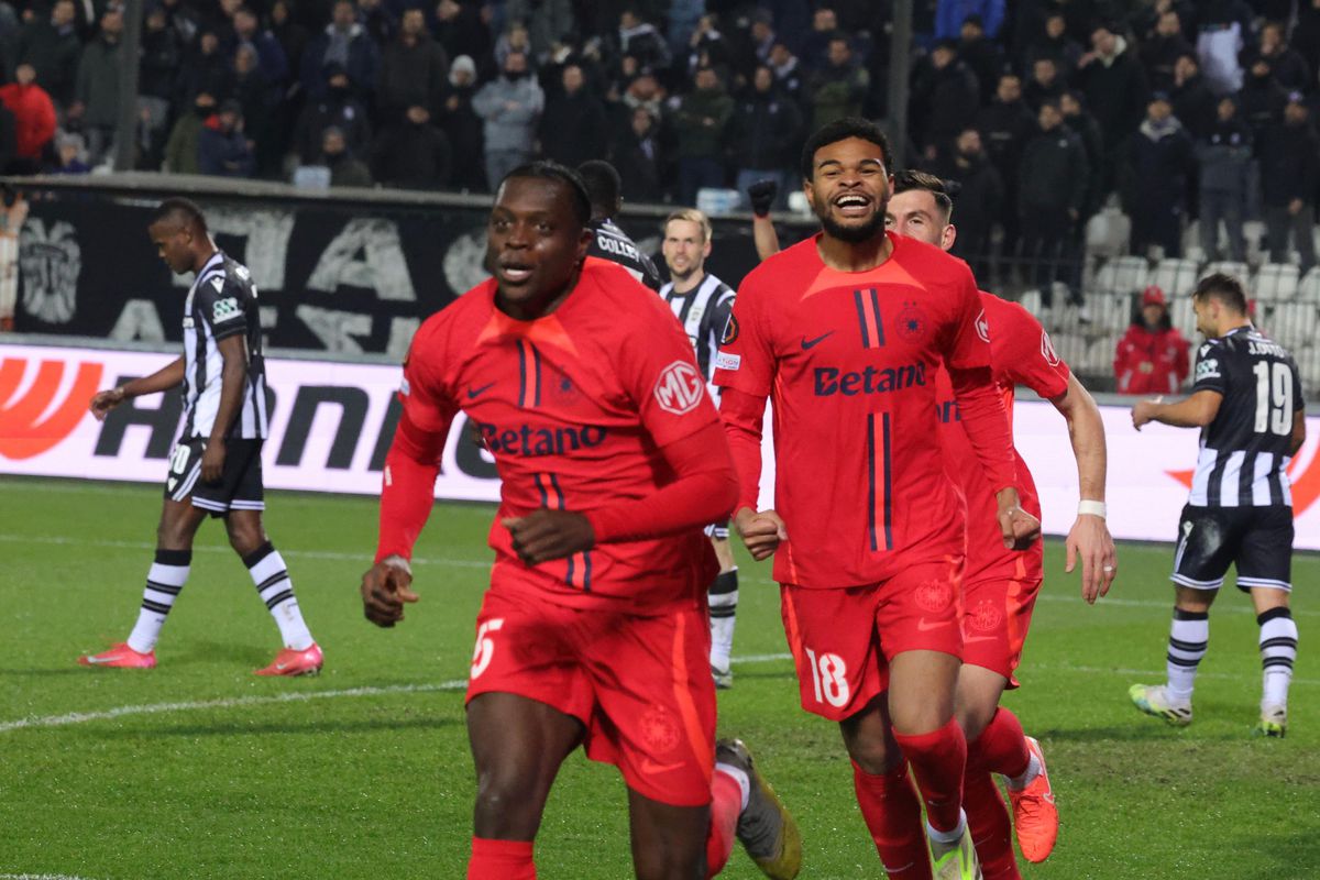 O statistică dezarmantă înainte de returul FCSB - PAOK: de ce istoria le zâmbește larg roș-albaștrilor