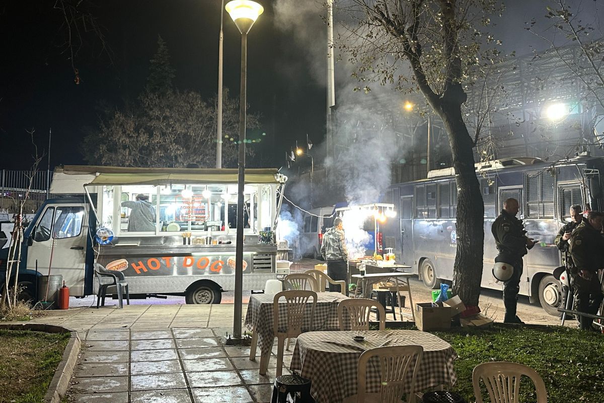 PAOK - FCSB » Imagini dinaintea partidei