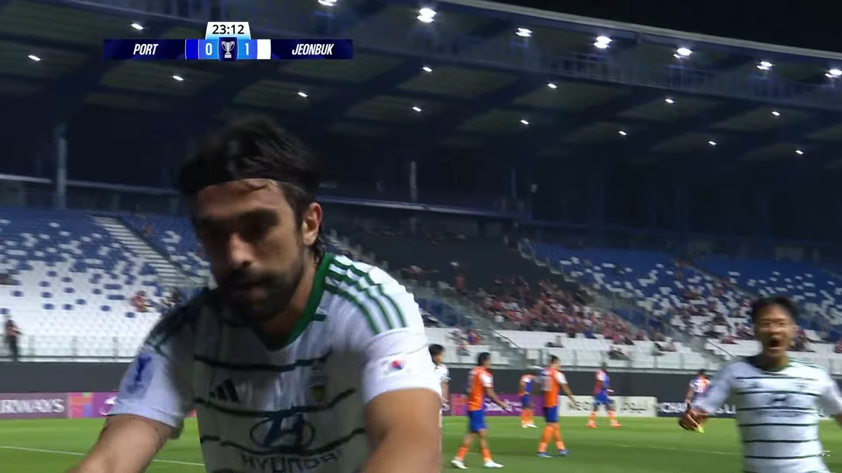 Andrea Compagno a marcat la debutul pentru Jeonbuk