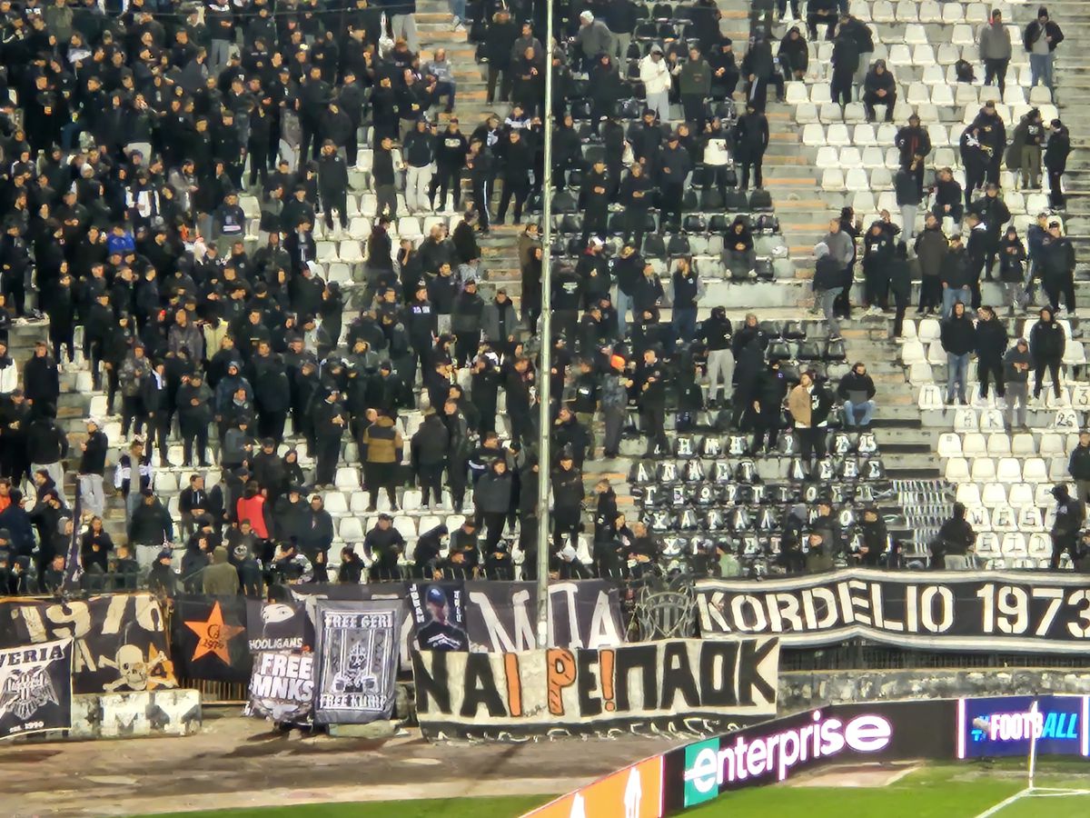 Ce a apărut pe transmisiunea TV din Grecia la PAOK - FCSB: „Toți spun așa”