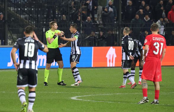 Grecii nu se dezmint » Ce a declarat fotbalistul care a reușit un hat-trick în victoria istorică din campionat: „«Roșu» care nu era necesar”