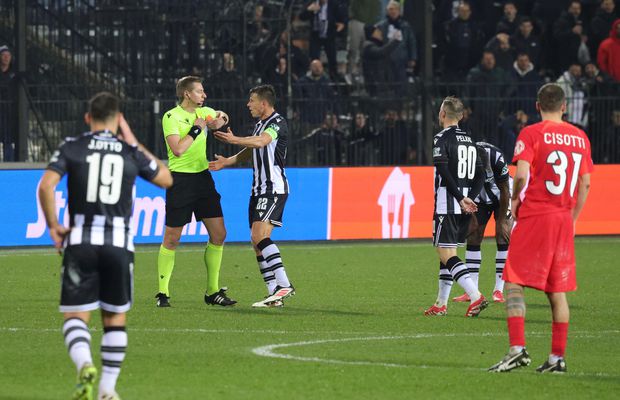 Grecii nu se dezmint » Ce a declarat fotbalistul care a reușit un hat-trick în victoria istorică din campionat: „«Roșu» care nu era necesar”