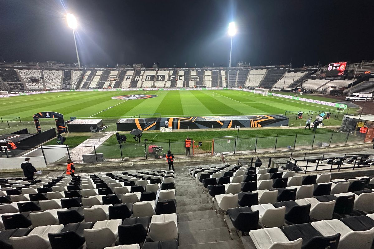 PAOK - FCSB » Imagini dinaintea partidei