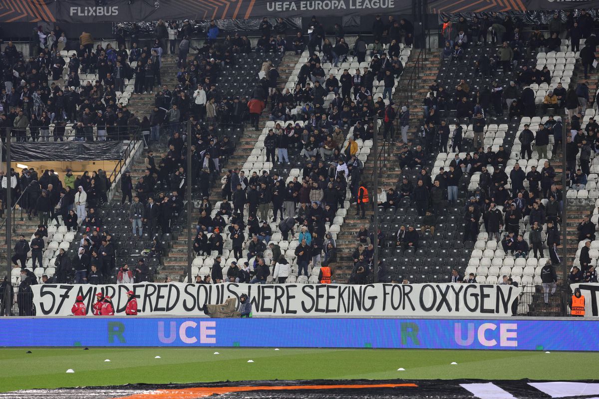 PAOK - FCSB » Ce mesaje au afișat fanii celor de la PAOK, înaintea disputei cu FCSB din play-off-ul Europa League