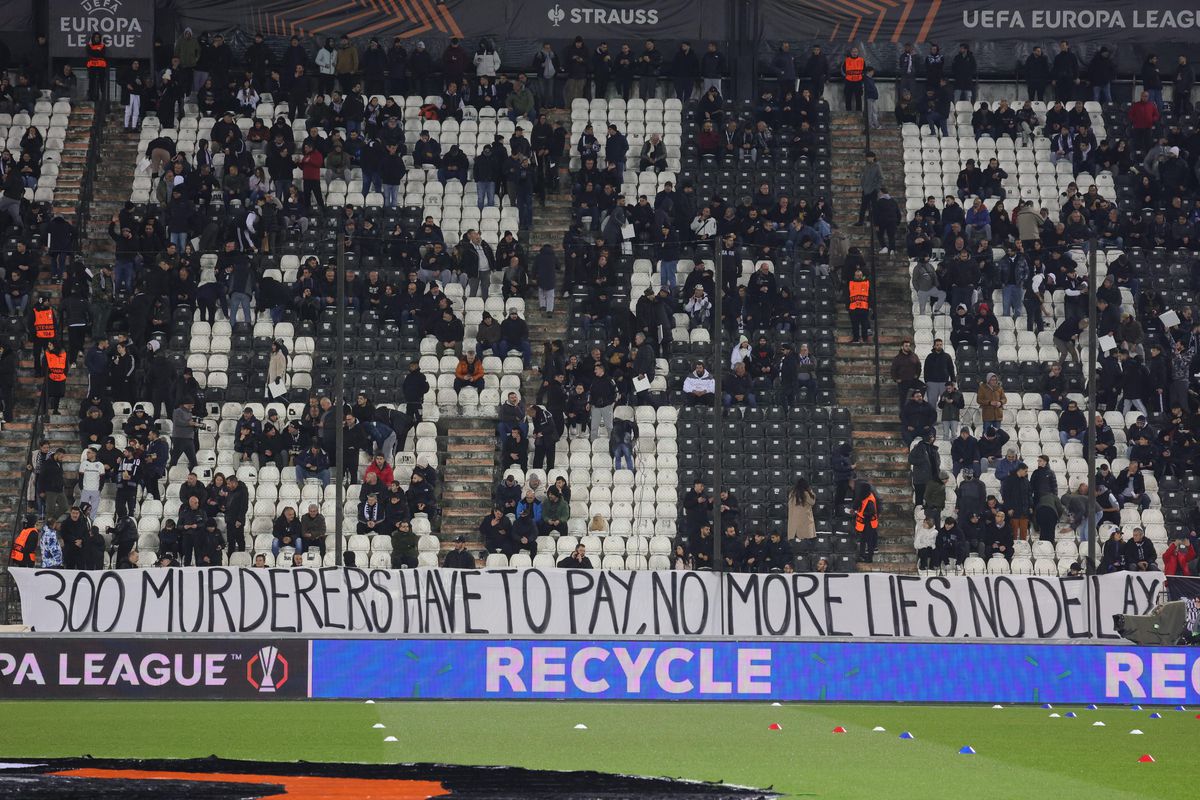 Ce a apărut pe transmisiunea TV din Grecia la PAOK - FCSB: „Toți spun așa”