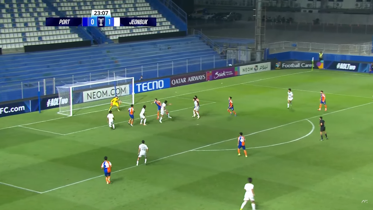 Andrea Compagno a marcat la debutul pentru Jeonbuk