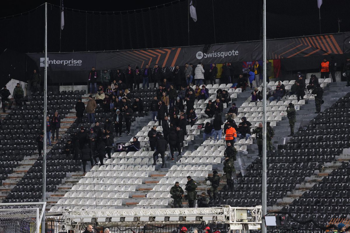 Ce a apărut pe transmisiunea TV din Grecia la PAOK - FCSB: „Toți spun așa”