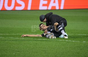 Accidentare HORROR în PAOK - FCSB » Jucătorul nu a mai putut continua partida