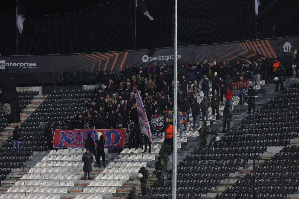 Ce a apărut pe transmisiunea TV din Grecia la PAOK - FCSB: „Toți spun așa”