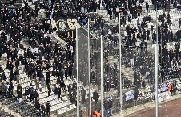 Mesaje politice la PAOK - FCSB: „300 de criminali trebuie să plătească”