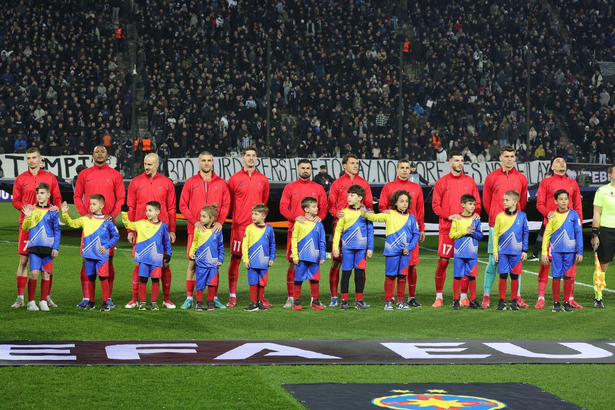 O statistică dezarmantă înainte de returul FCSB - PAOK: de ce istoria le zâmbește larg roș-albaștrilor