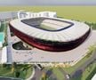 Stadion Dinamo - machetă și imagini de la demolarea actualei arene