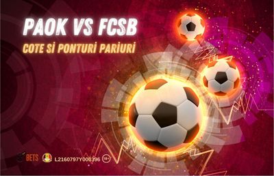 Ponturi și cote pariuri PAOK - FCSB. Ce cotă are Bîrligea să marcheze?
