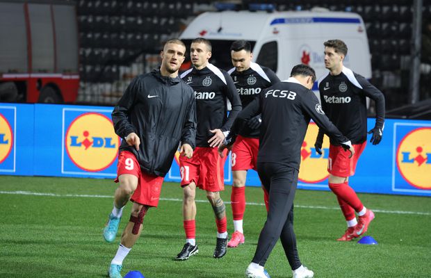 FCSB schimbă liniile la meciul din Superligă » Cu gândul la returul cu PAOK, Becali a cerut odihnirea titularilor