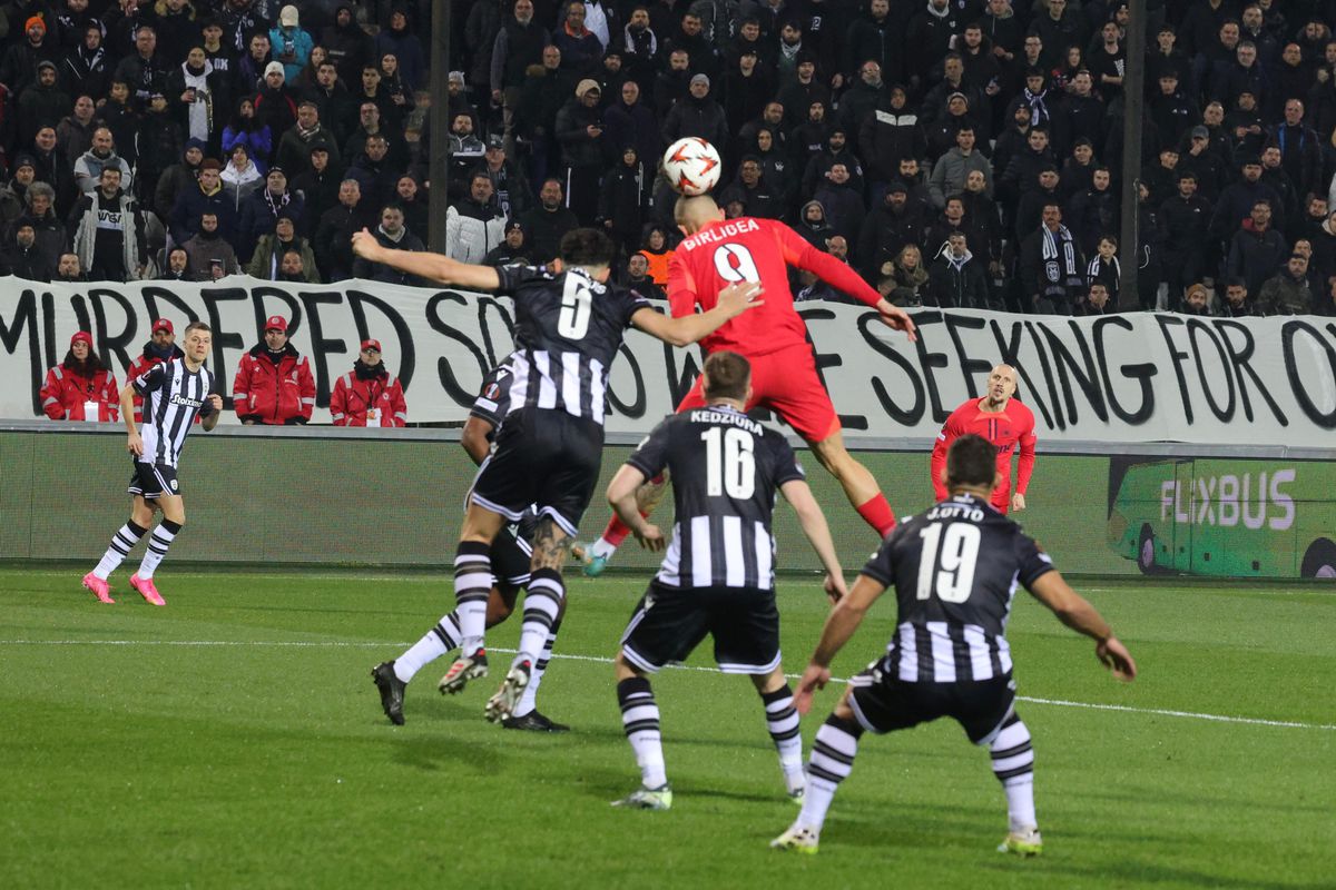 PAOK - FCSB, imagini din meci // Europa League, play-off, 13.02.2025