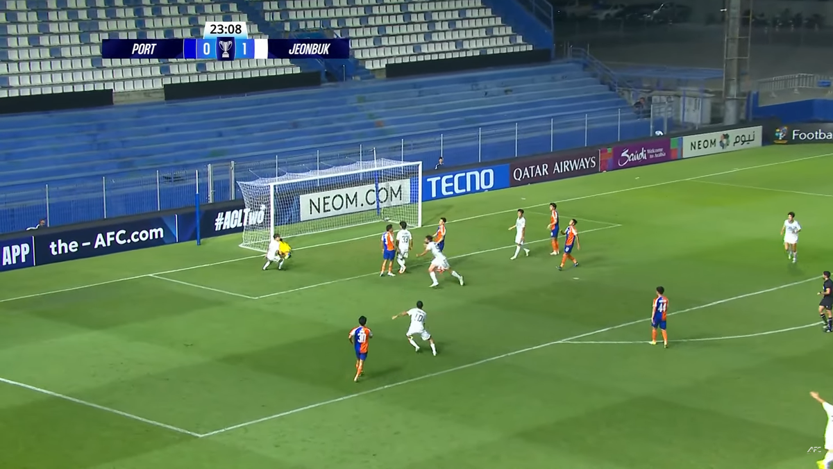 Andrea Compagno a marcat la debutul pentru Jeonbuk