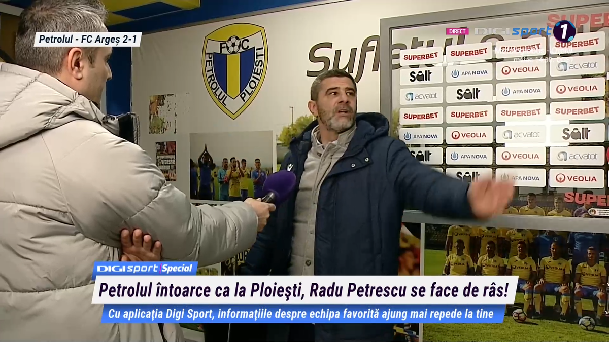 Dani Coman i-a întrerupt interviul lui Adel Bettaieb