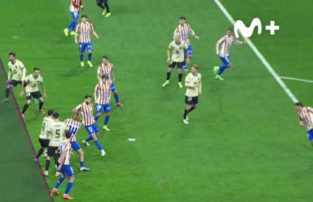 Epic fail la semifinala Atletico - Barcelona » Comitetul Tehnic al Arbitrilor a dat un comunicat chiar în timpul meciului