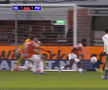 Dennis Man, gol în FC Volendam - PSV // FOTO: captură Prima Sport