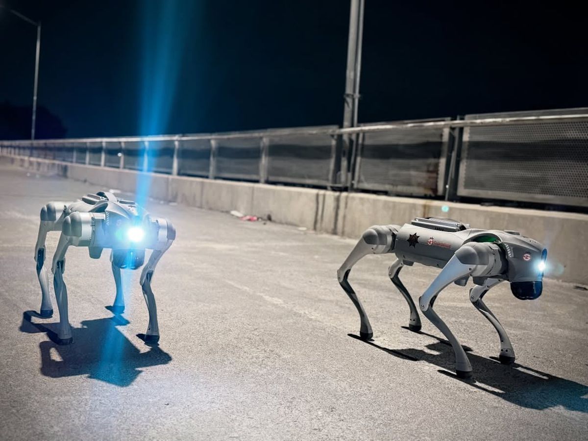 Câinii-robot K9-X vor face legea la Campionatul Mondial: au costat 145.000 $