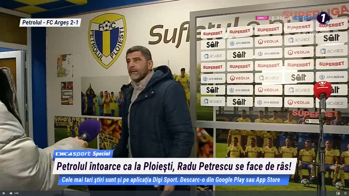 Dani Coman i-a întrerupt interviul lui Adel Bettaieb