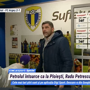 Dani Coman i-a întrerupt interviul lui Adel Bettaieb // FOTO: captură Digi Sport