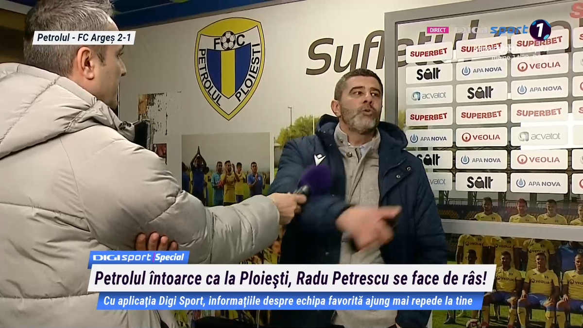 Dani Coman i-a întrerupt interviul lui Adel Bettaieb