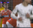 Dennis Man, gol în FC Volendam - PSV // FOTO: captură Prima Sport