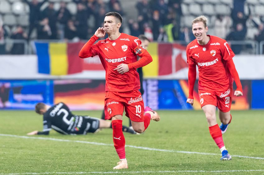 Cătălin Cîrjan a marcat în victoria 2-0 cu Hermannstadt. Foto: Imago