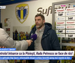 Dani Coman i-a întrerupt interviul lui Adel Bettaieb // FOTO: captură Digi Sport
