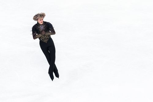 Ilia Malinin plutind pe gheață  FOTO Imago Images