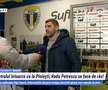 Dani Coman i-a întrerupt interviul lui Adel Bettaieb // FOTO: captură Digi Sport