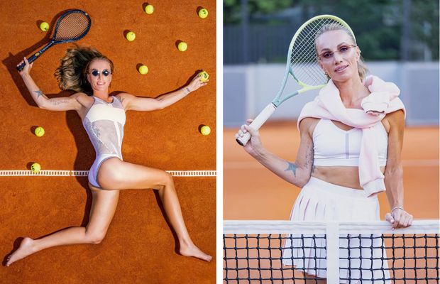 La 40 de ani, fosta mare campioană din tenis e de nerecunoscut și a început o viață nouă: „Bosco e o companie mare din Rusia. Le-am trimis modelul”