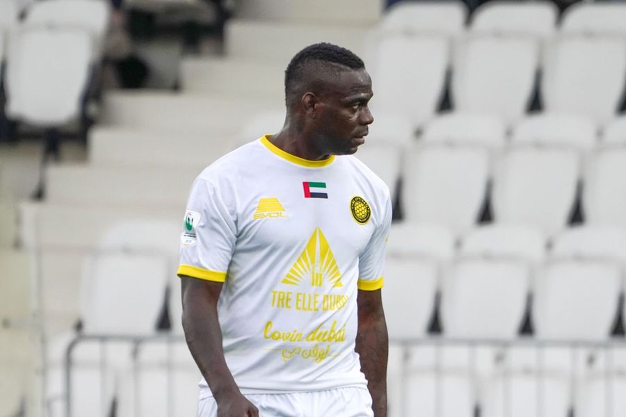 Mario Balotelli, victima rasismului în Emiratele Arabe Unite / foto: Facebook AL ITTIFAQ FC Mario Balotelli, victima rasismului în Emiratele Arabe Unite