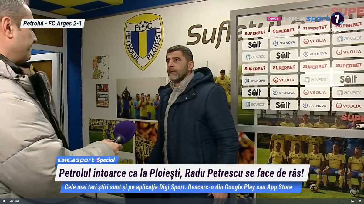 Dani Coman i-a întrerupt interviul lui Adel Bettaieb