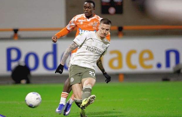 Rezerva Dennis Man, încă un gol pentru PSV, în ȘOCUL de la Volendam