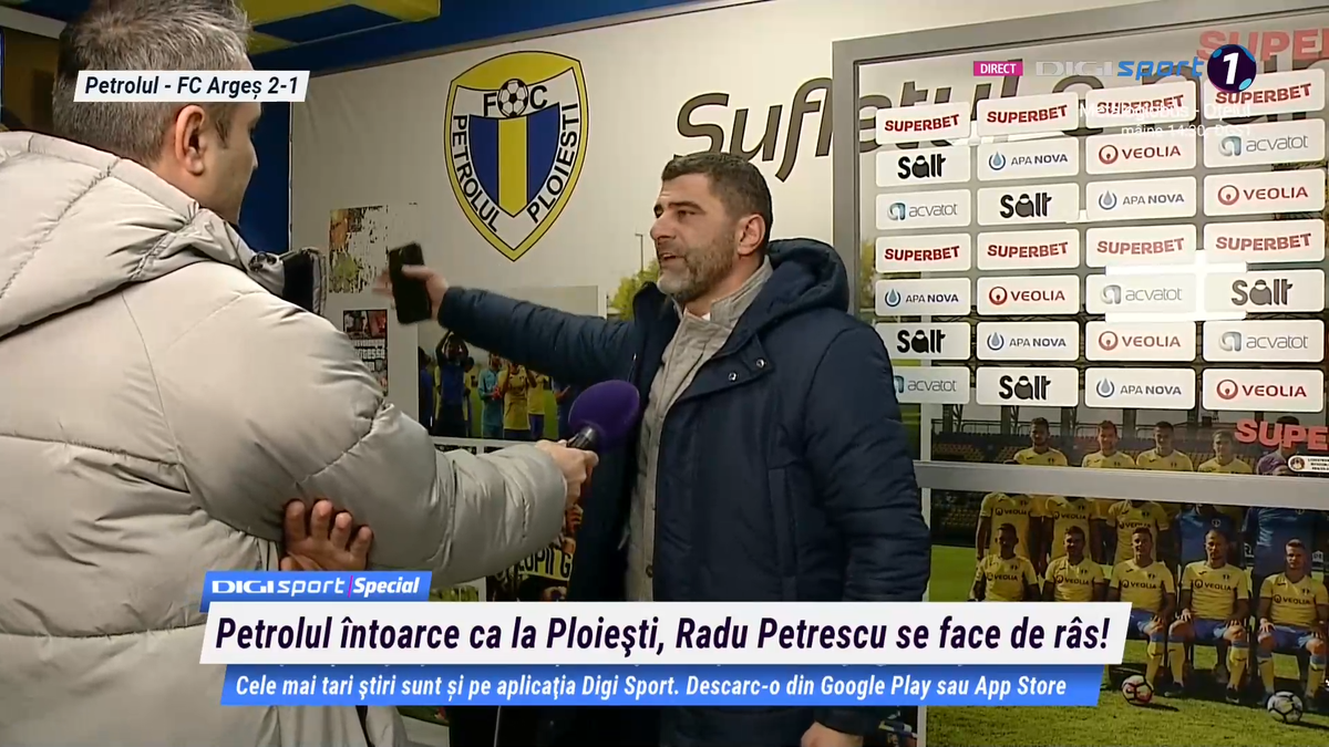 Dani Coman i-a întrerupt interviul lui Adel Bettaieb