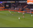 Dennis Man, gol în FC Volendam - PSV // FOTO: captură Prima Sport