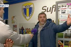 Imagini incredibile! Dani Coman i-a ÎNTRERUPT brusc interviul: „Dă-i, bă, drumul la vestiar!”