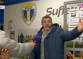 Imagini incredibile! Dani Coman i-a ÎNTRERUPT brusc interviul: „Dă-i, bă, drumul la vestiar!”