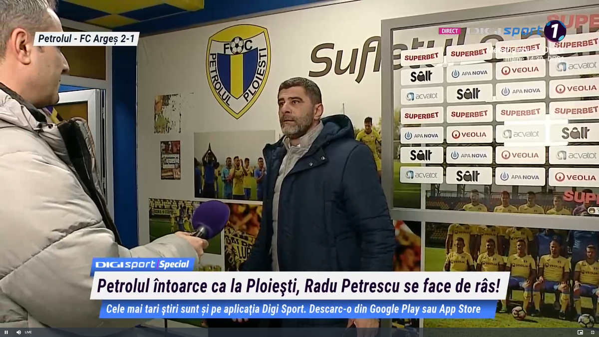 Dani Coman i-a întrerupt interviul lui Adel Bettaieb