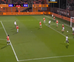 Dennis Man, gol în FC Volendam - PSV // FOTO: captură Prima Sport